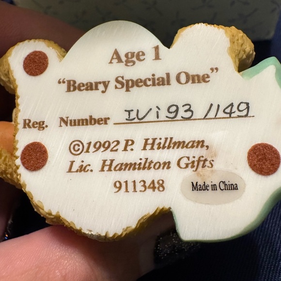 Cherished Teddies Beary Special One by Enesco - Picture 4 of 5